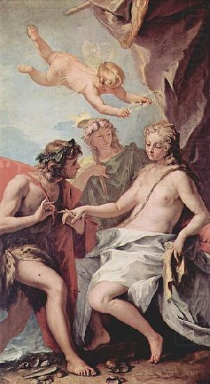 Sebastiano Ricci Bacchus und Ariadne china oil painting image